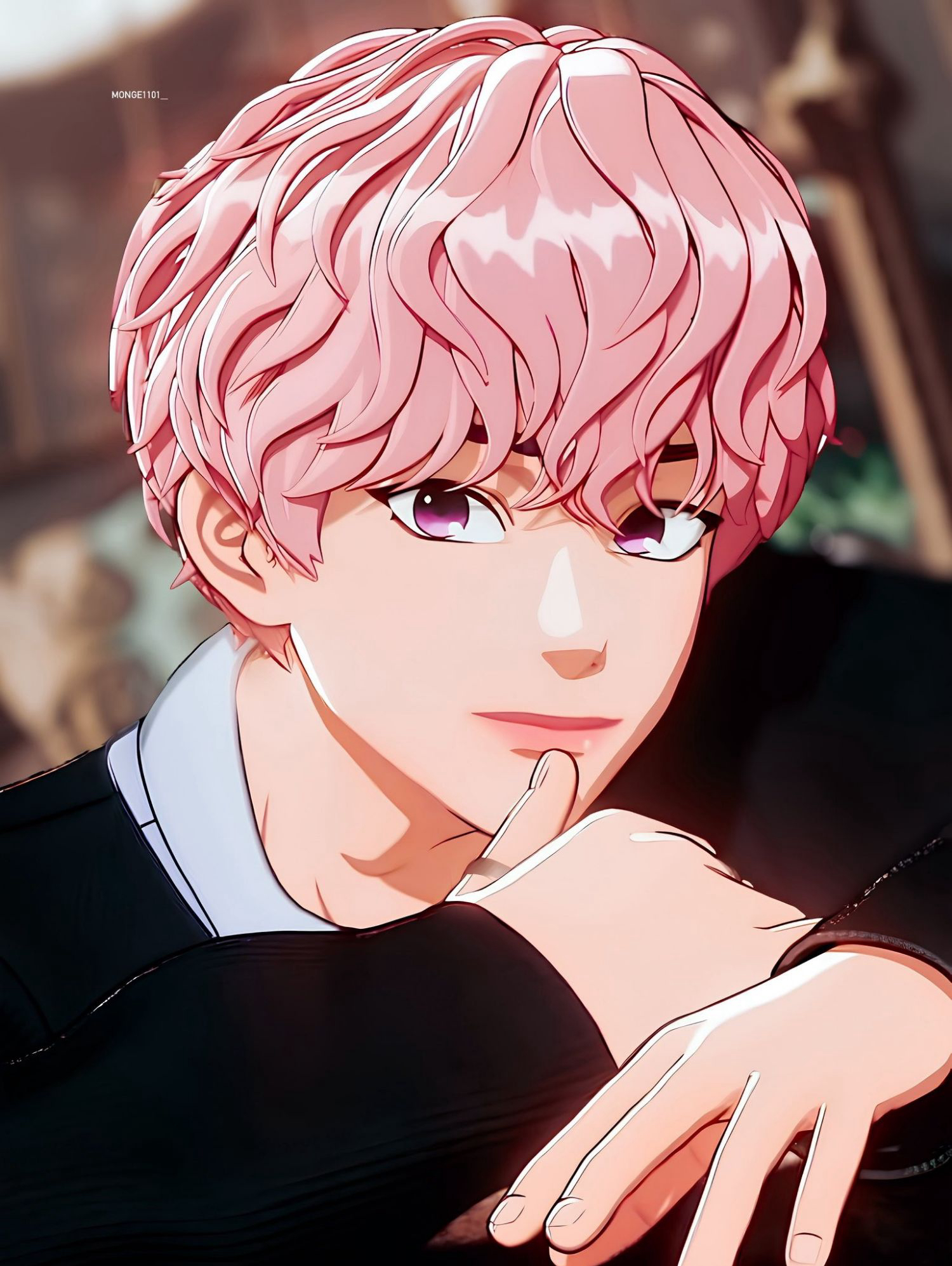 Recent activity shot of Bamby (PLAVE)