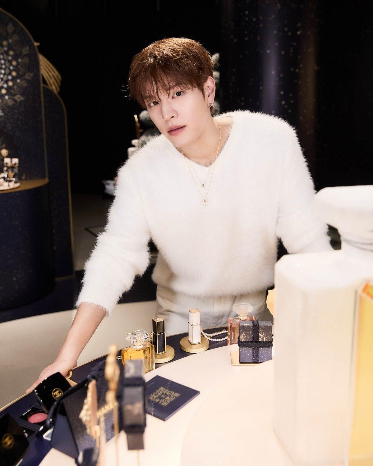 Recent activity shot of Seungmin (Stray Kids)