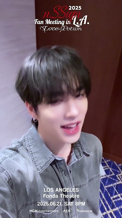 Behind-the-scenes cut of Hanjun (n.SSign)