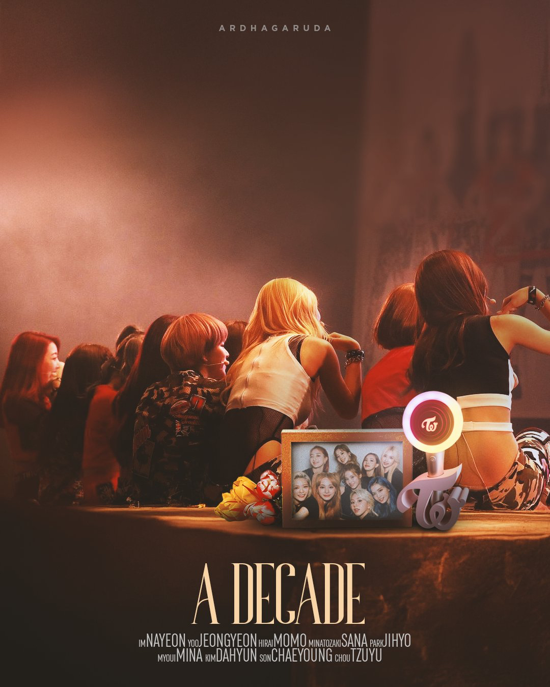 A moment captured by TWICE's fan
