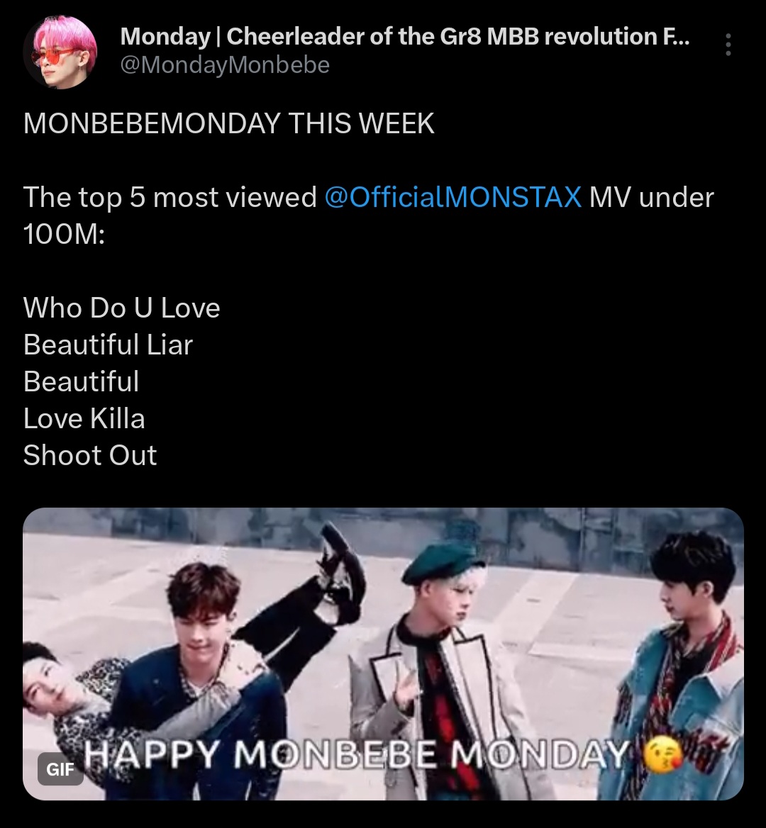 Behind-the-scenes cut of MONSTA X