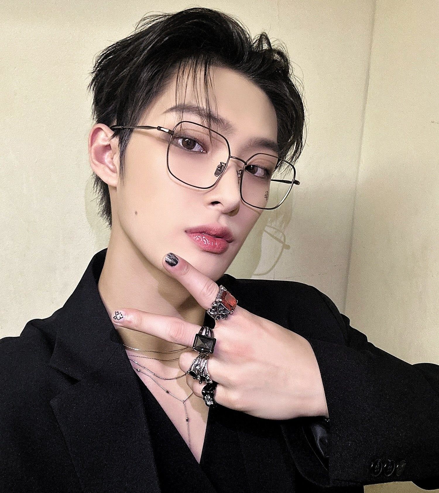 A moment captured by Mingi (ATEEZ)'s fan