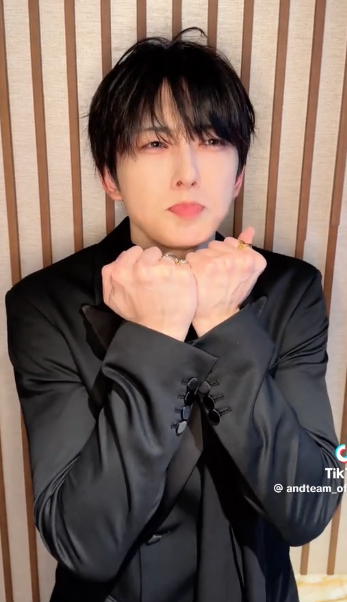 A moment captured by Fuma (&TEAM)'s fan