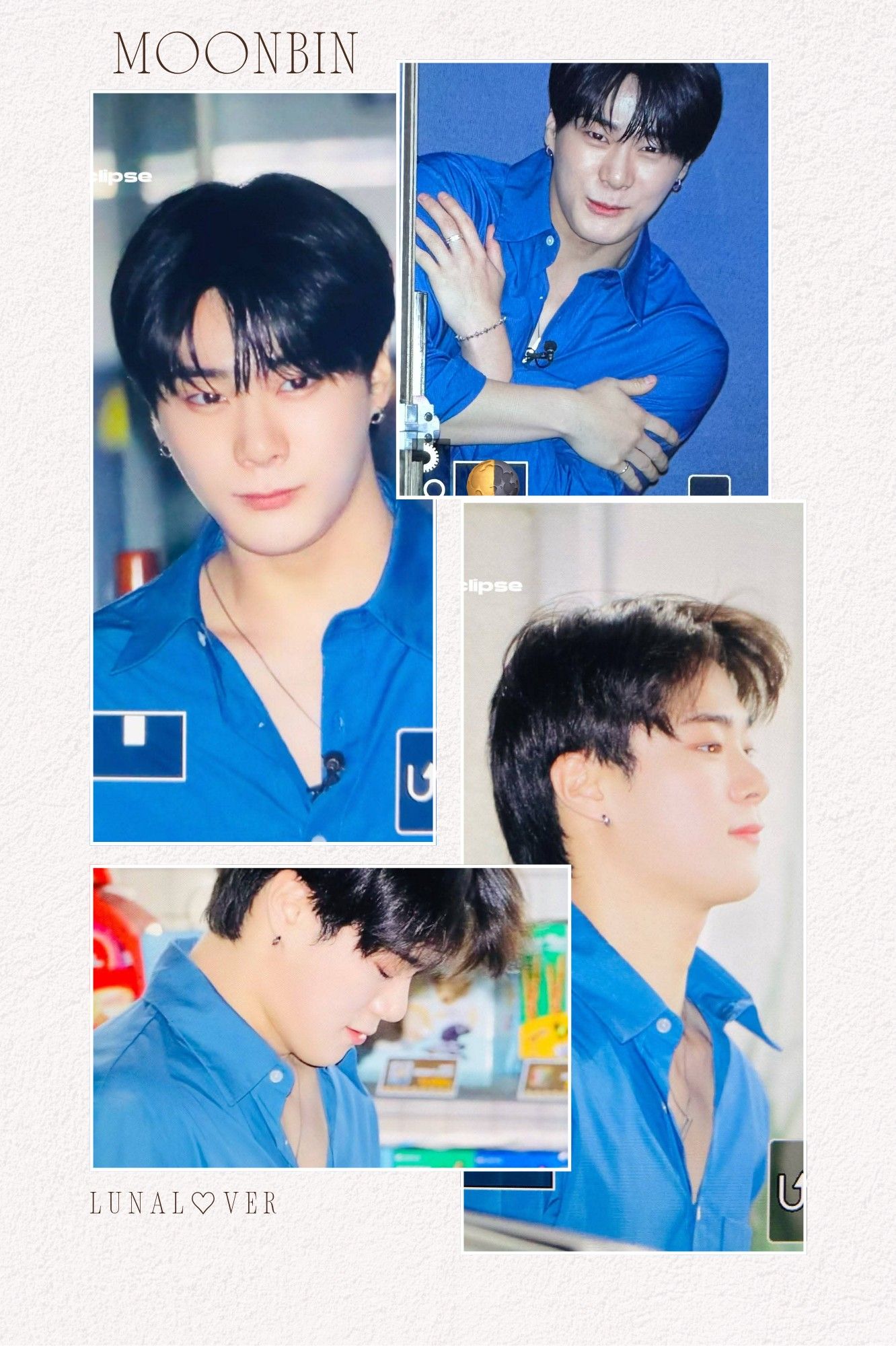 Recent activity shot of Moonbin (ASTRO)