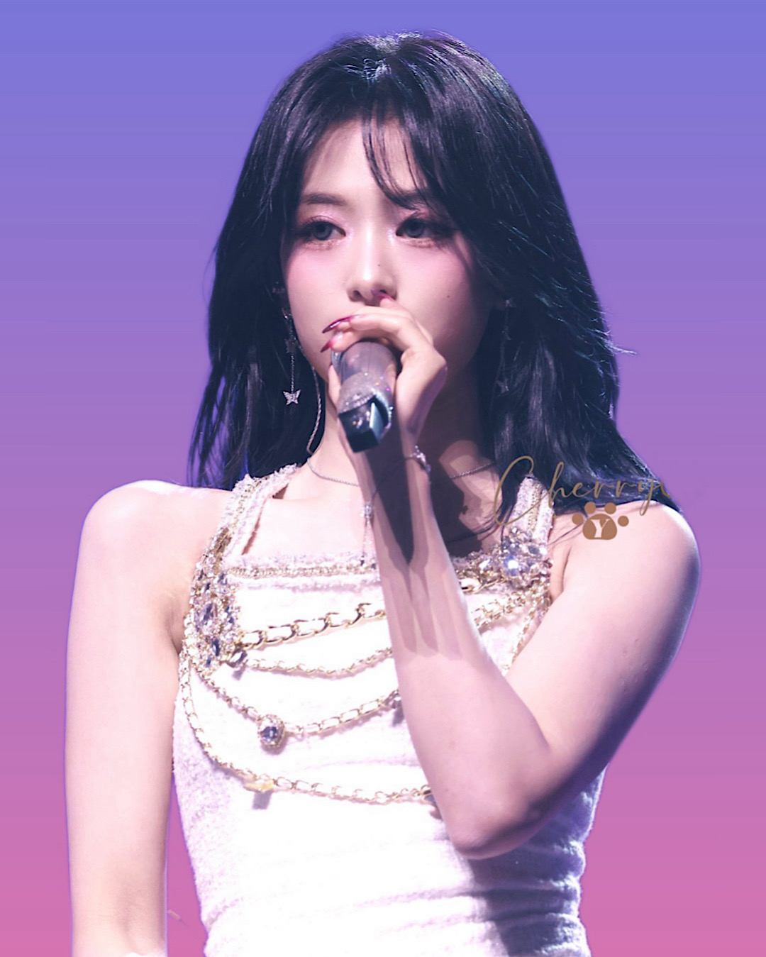 Momen yang diabadikan oleh penggemar Ahyeon (BABYMONSTER)