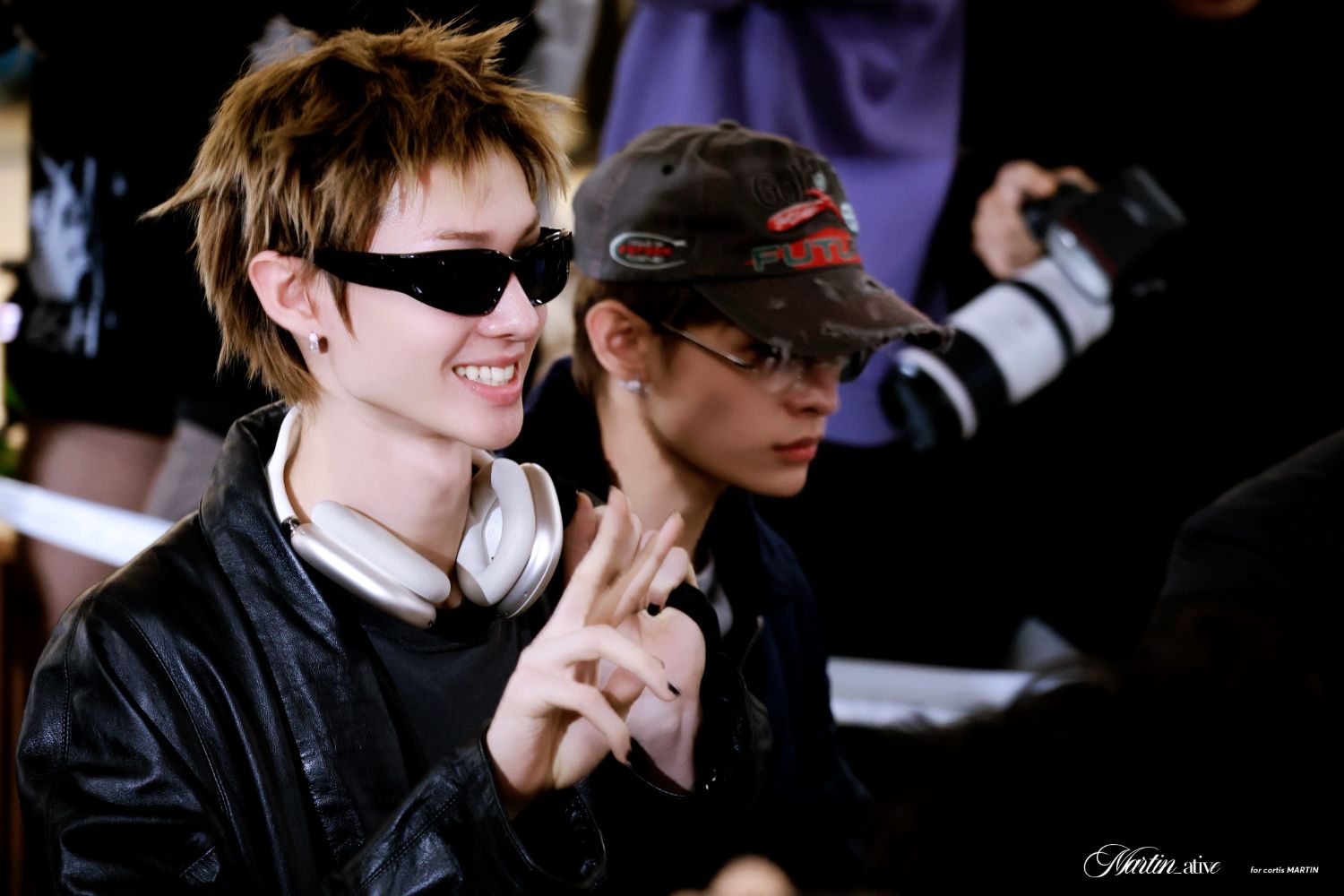 A moment captured by Martin (CORTIS)'s fan