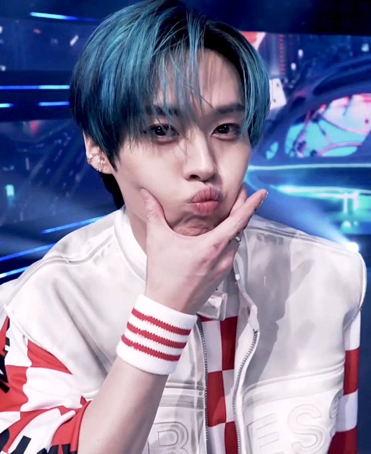 Recent activity shot of Lee Know (Stray Kids)