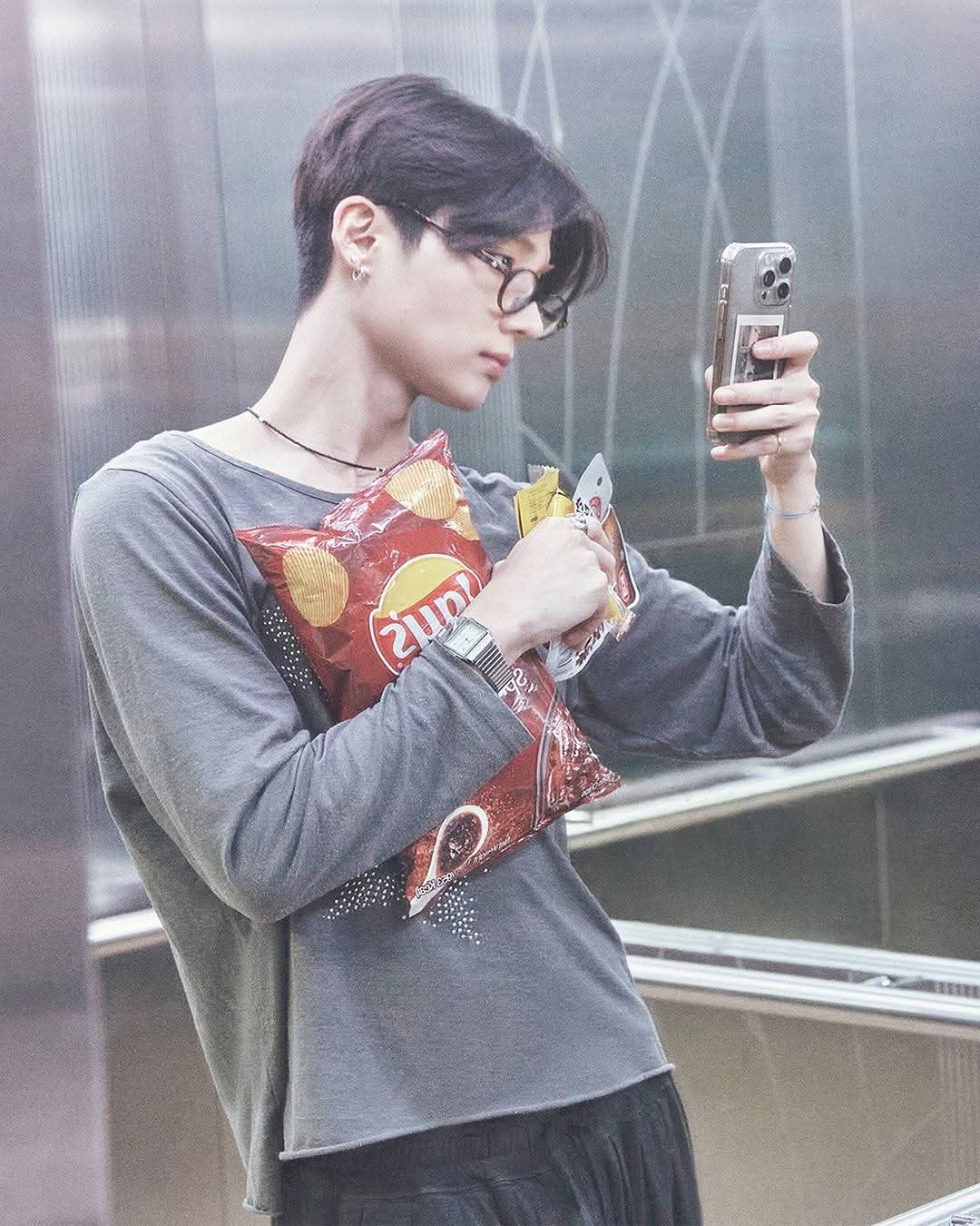 Recent activity shot of Lee Sangwon (ALPHA DRIVE ONE)