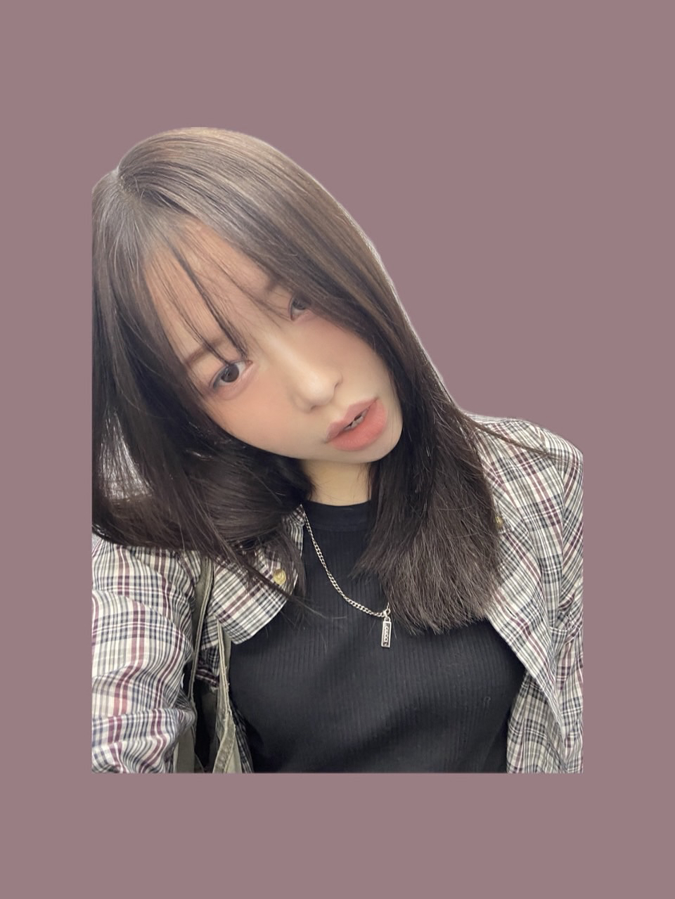 Recent activity shot of Kasahara Momona (ME:I)