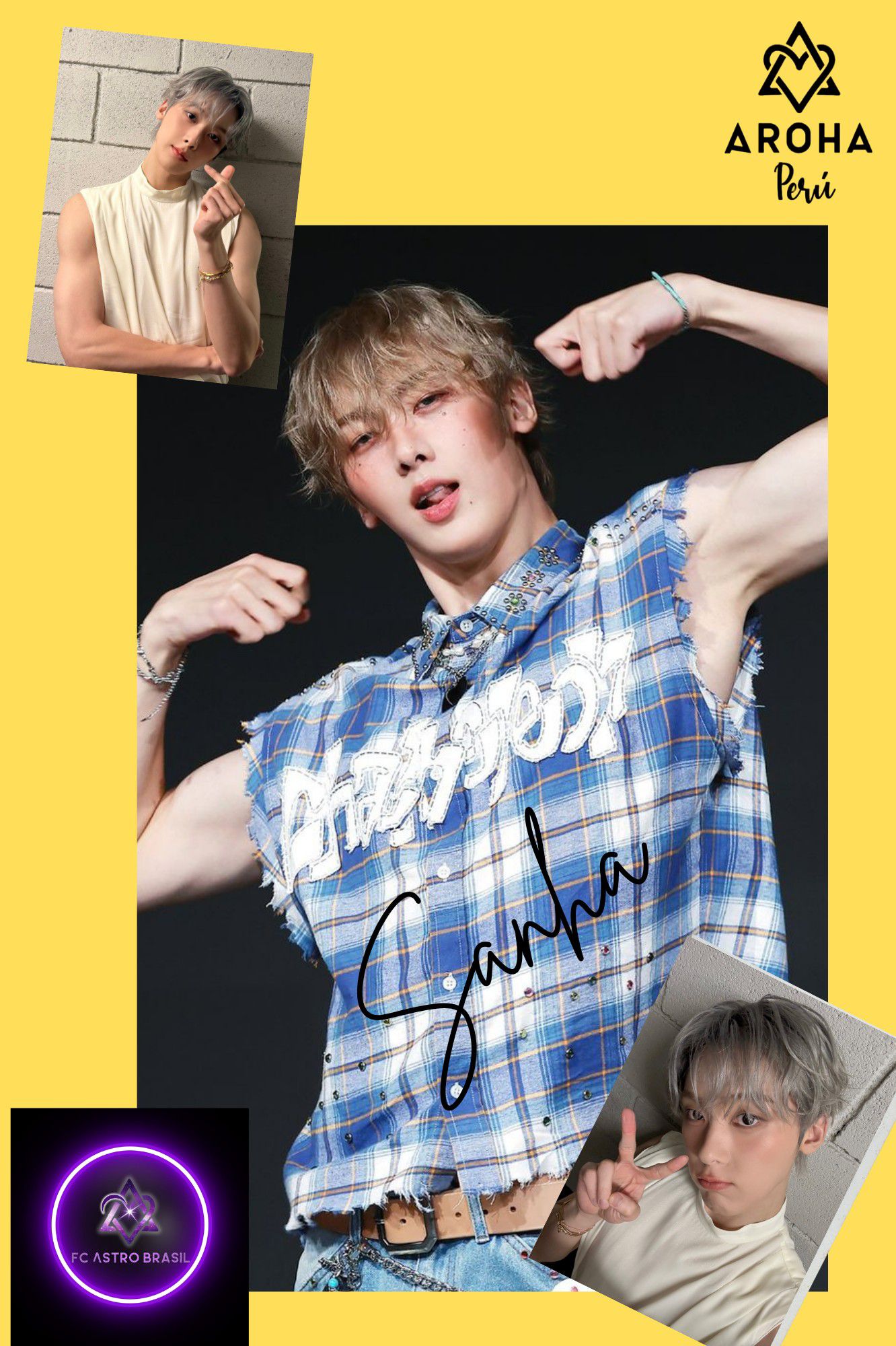 A moment captured by Sanha (ASTRO)'s fan