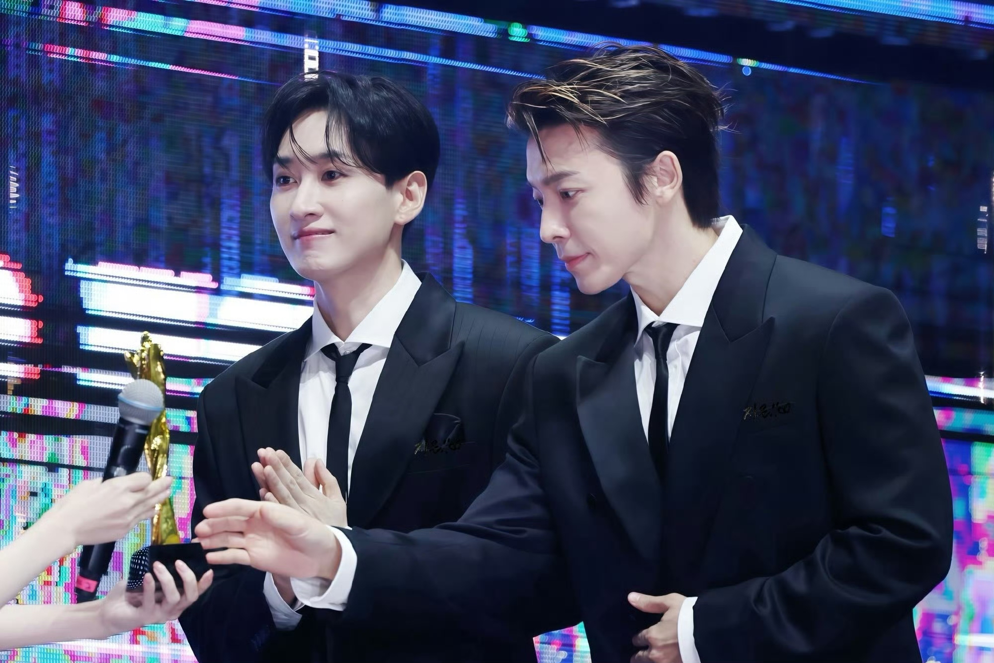 Recent activity shot of Super Junior