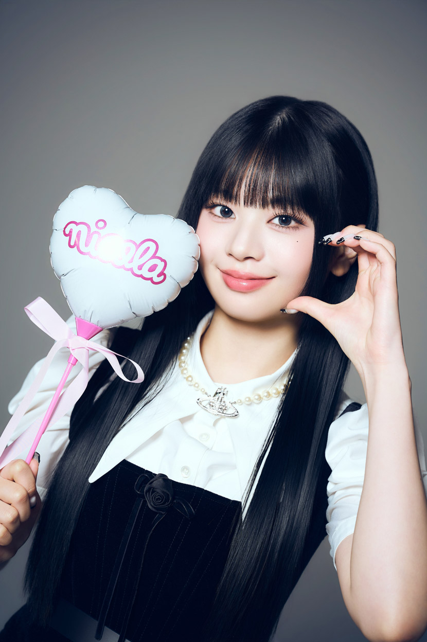 Behind-the-scenes cut of Murakami Rinon (ME:I)