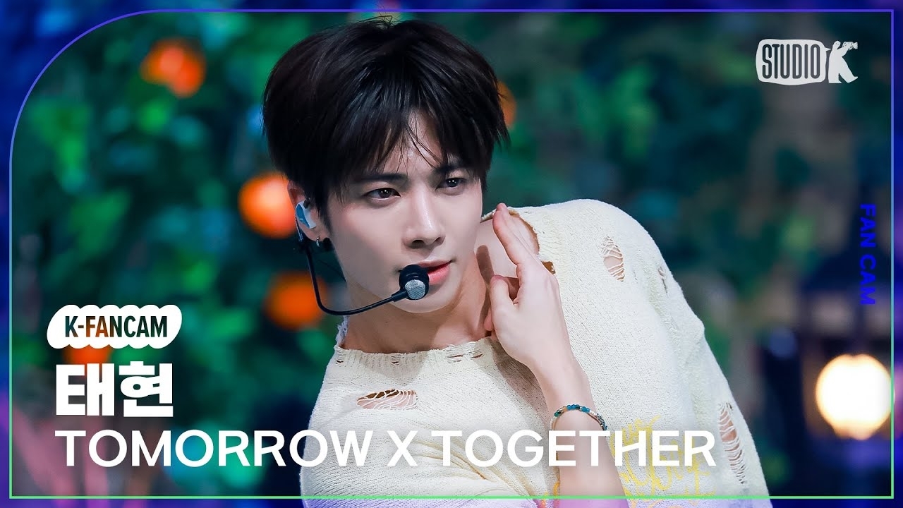 A moment captured by Taehyun (TOMORROW X TOGETHER)'s fan
