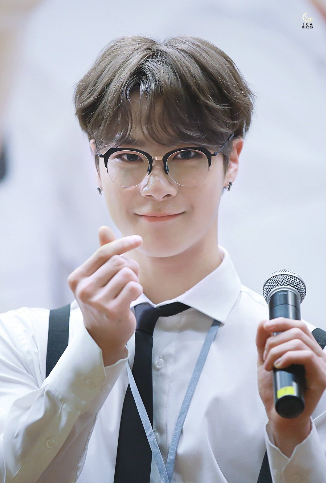 Recent activity shot of Moonbin (ASTRO)