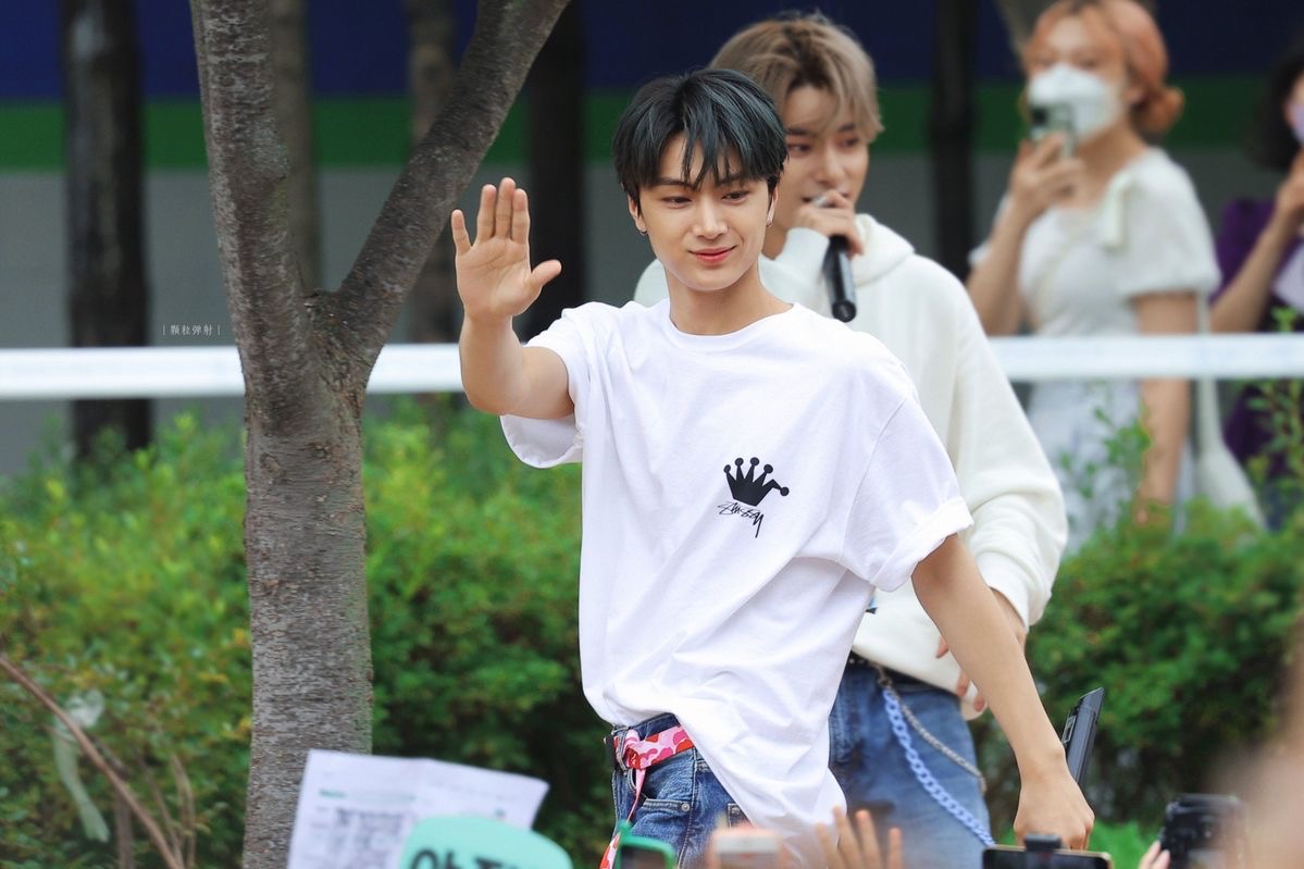 A moment captured by Jay (ENHYPEN)'s fan