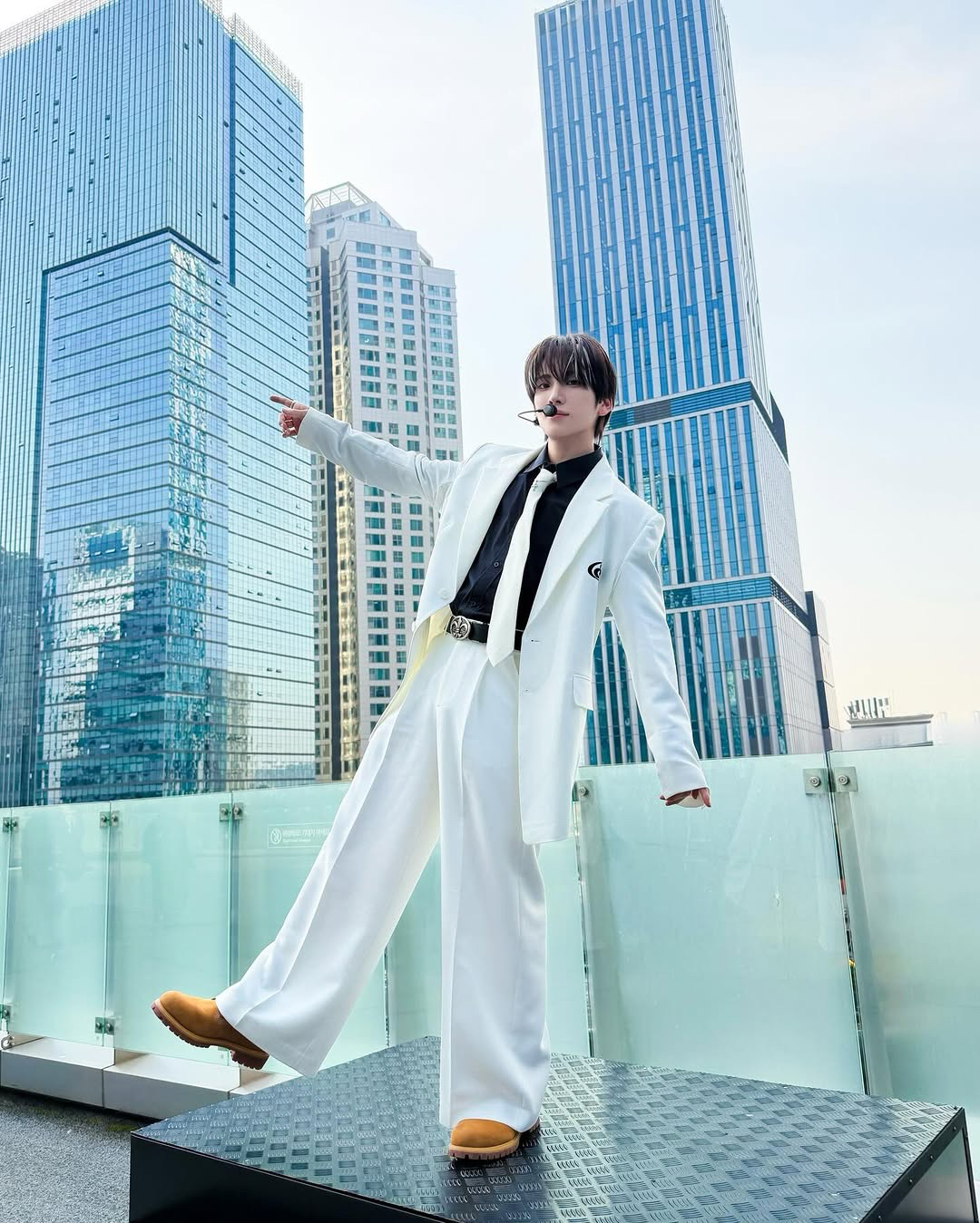 Momen yang diabadikan oleh penggemar Yuma (&TEAM)