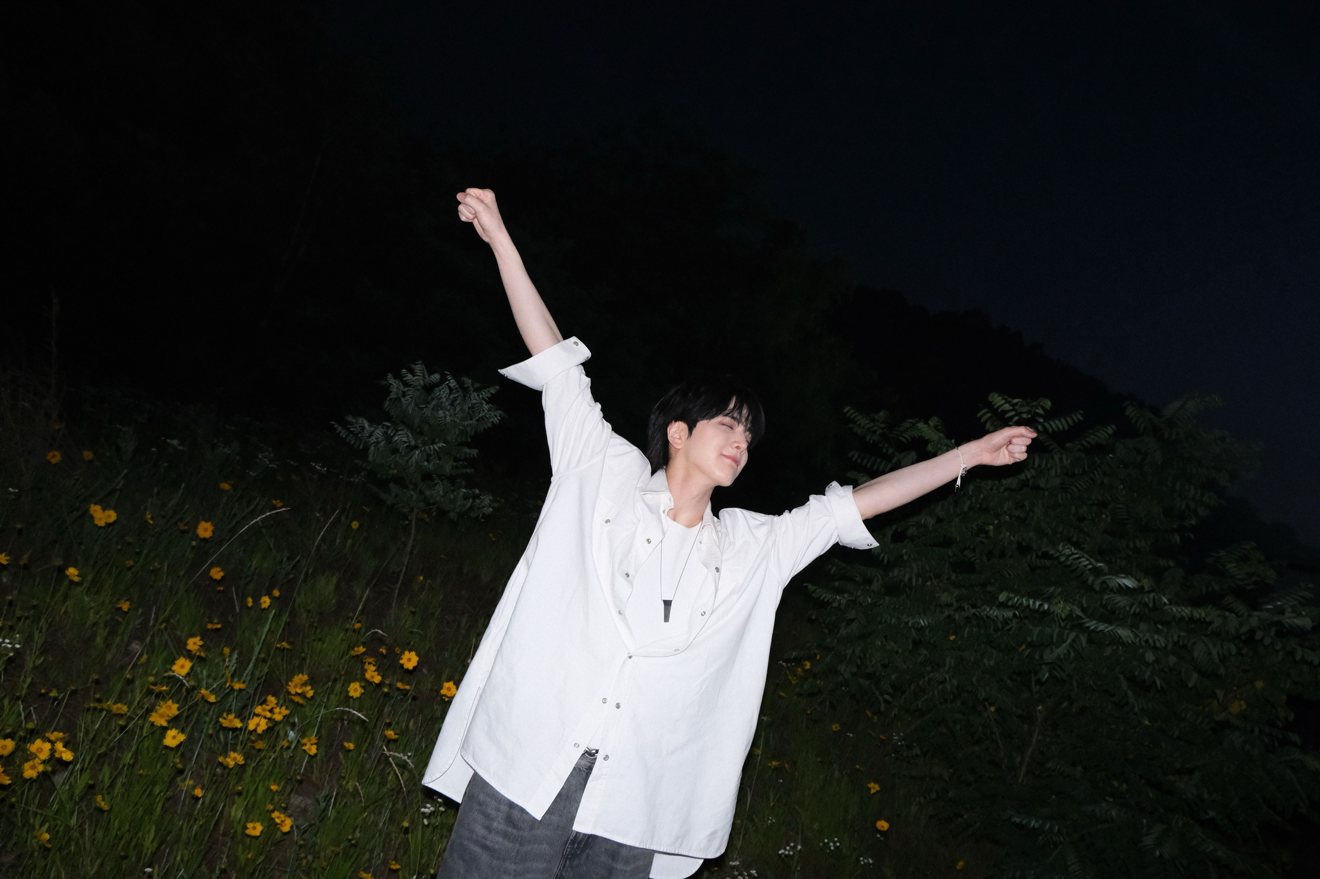 Recent activity shot of Younghoon (THE BOYZ)