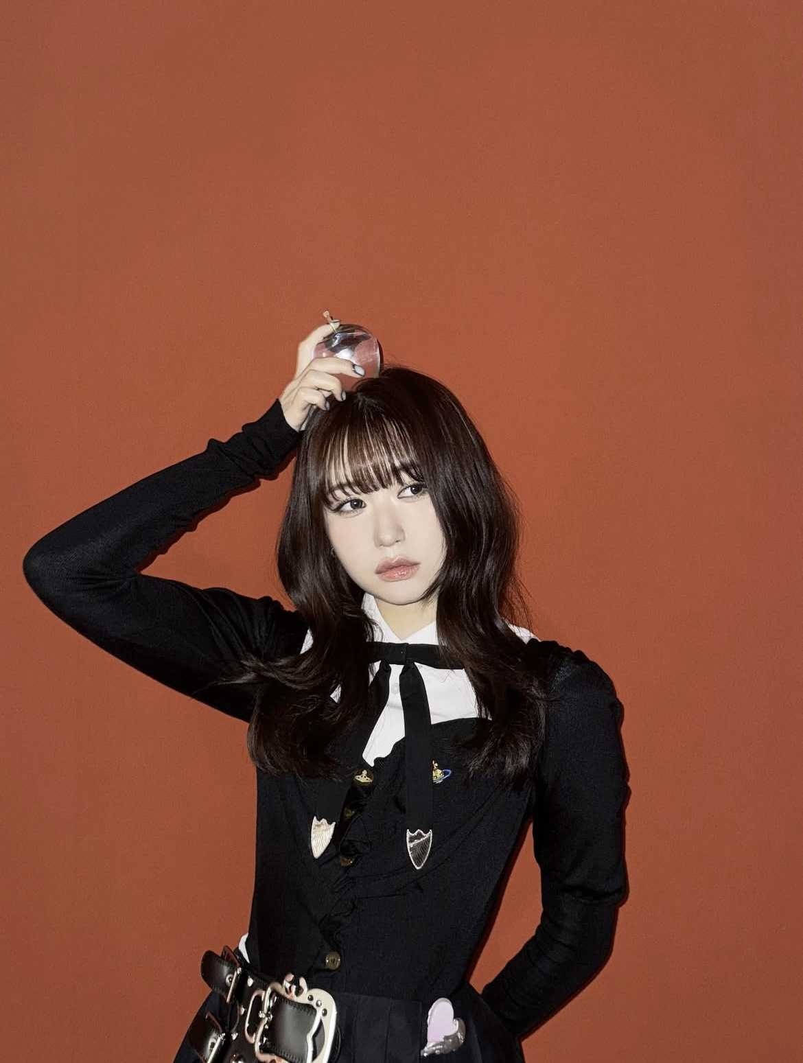 Recent activity shot of Kasahara Momona (ME:I)