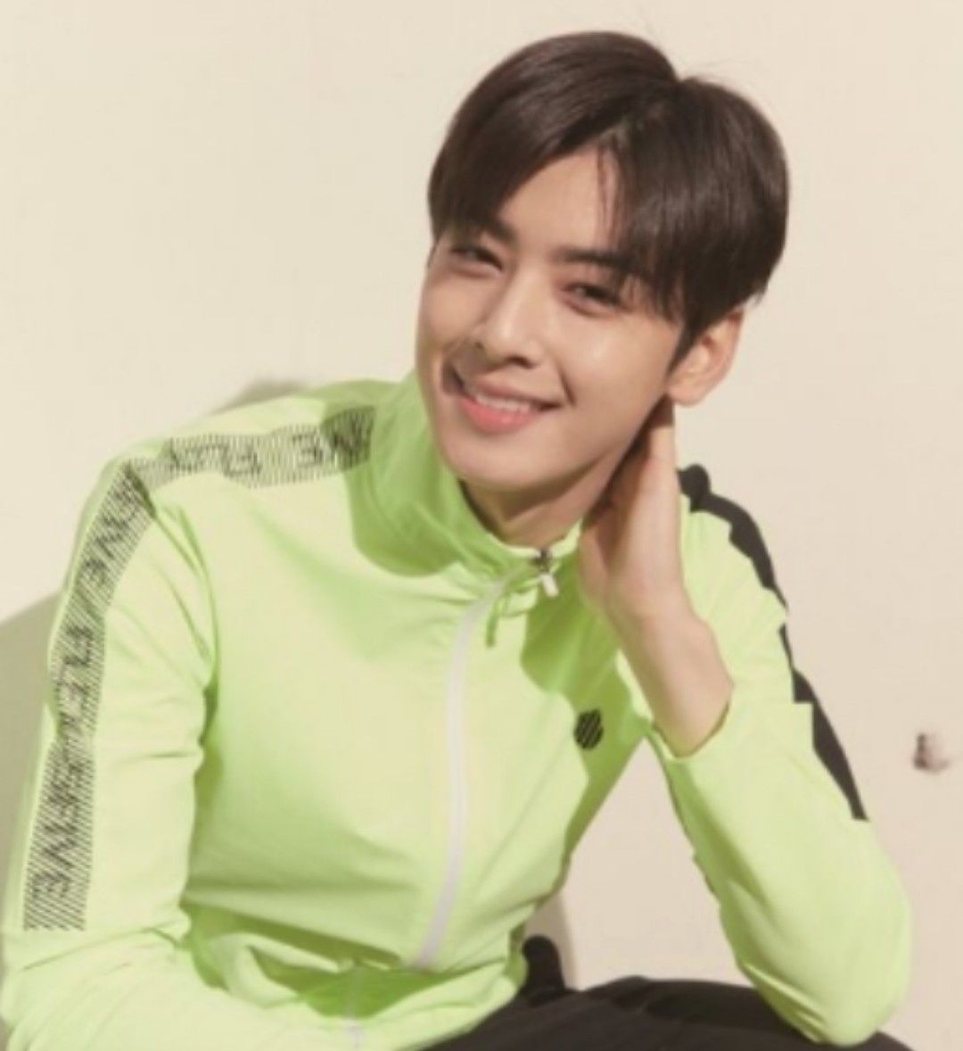 Recent activity shot of Eunwoo (ASTRO)