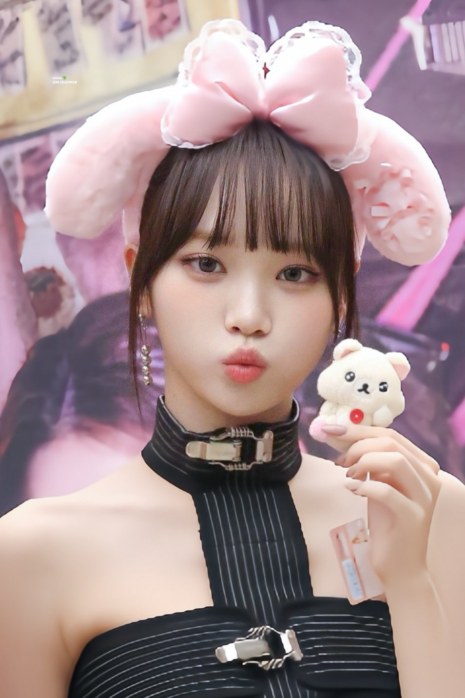 金采源 (LE SSERAFIM)粉丝拍下的瞬间