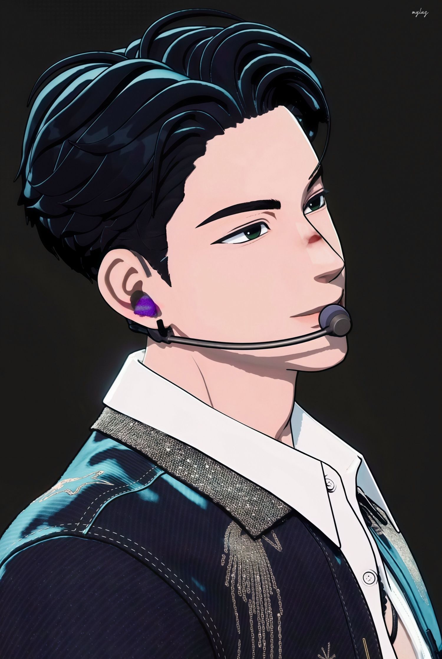 A moment captured by Hamin (PLAVE)'s fan