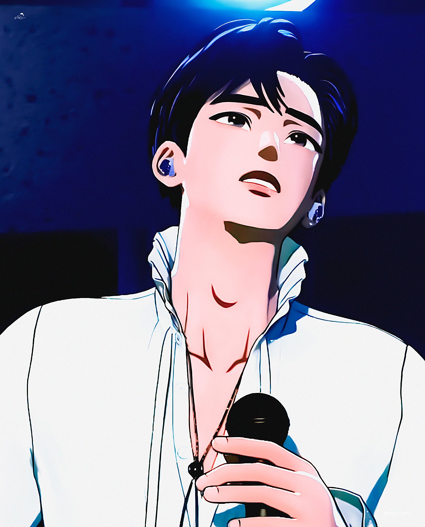 A moment captured by Yejun (PLAVE)'s fan