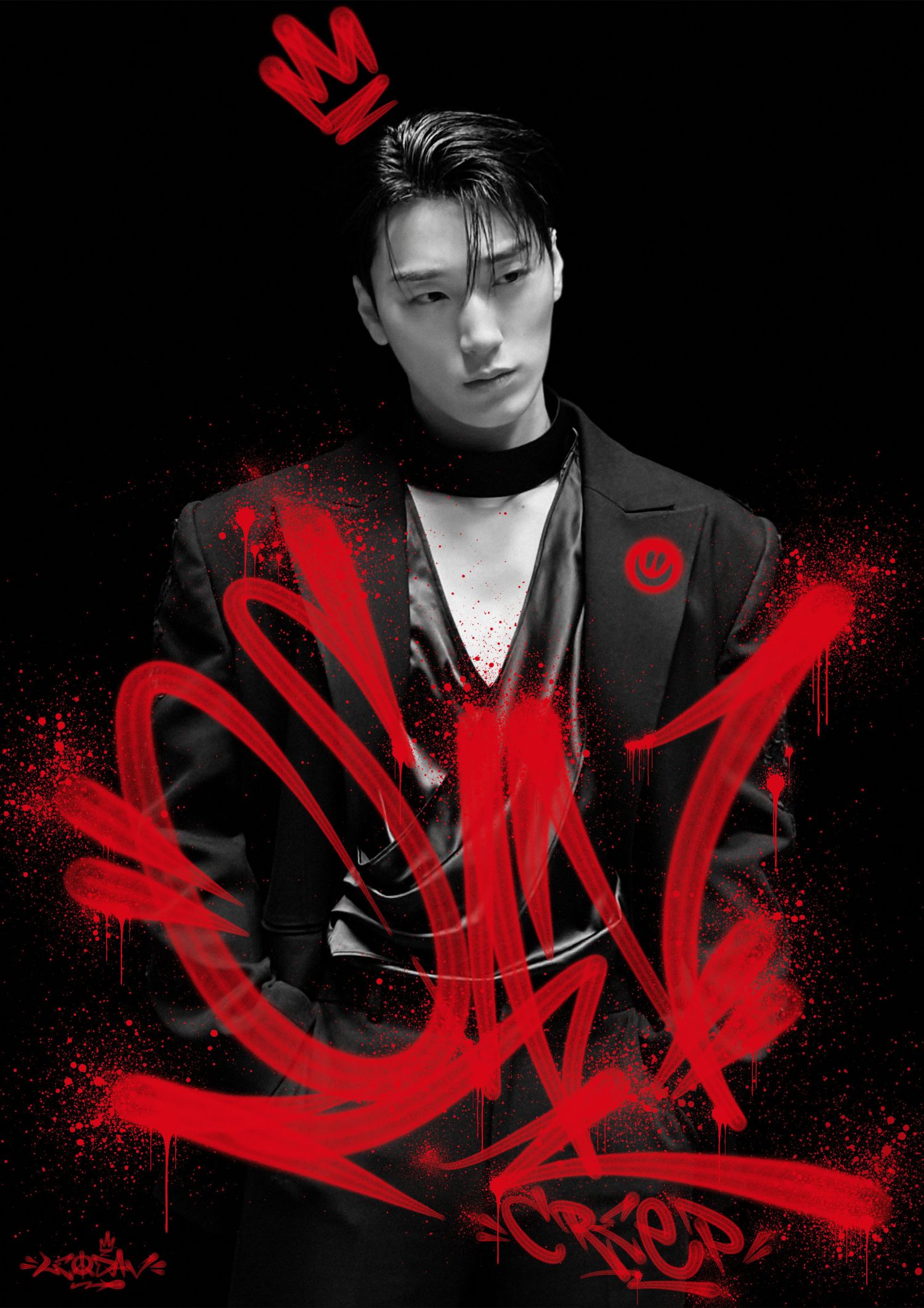 Foto terbaru San (ATEEZ)