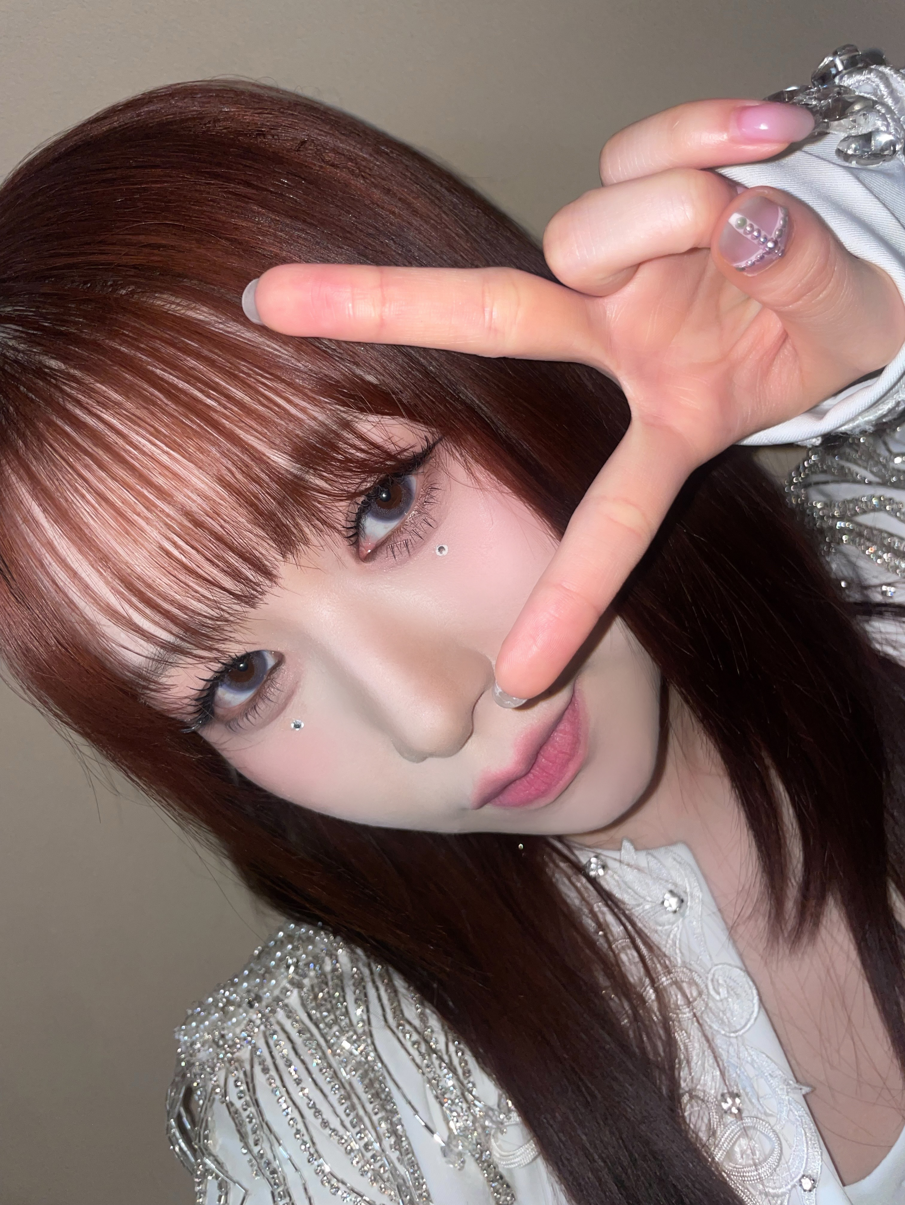 A moment captured by Kasahara Momona (ME:I)'s fan