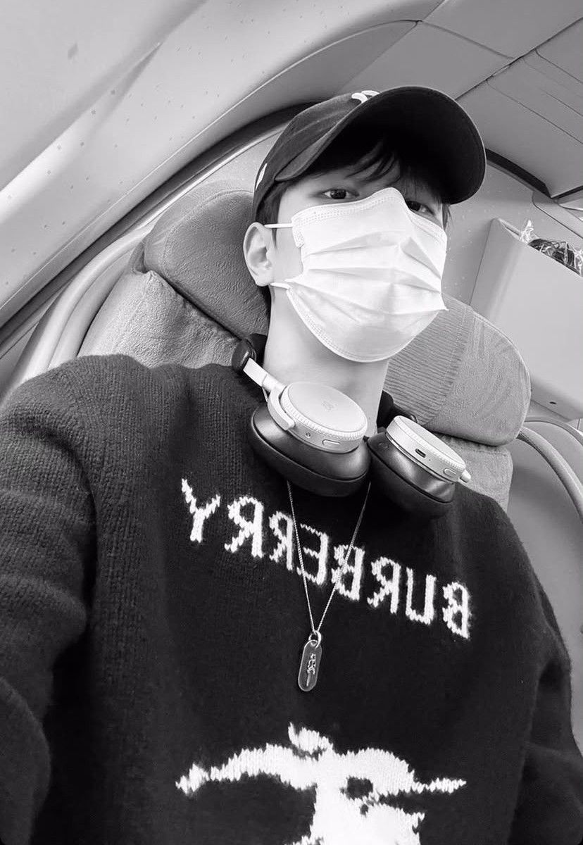 Recent activity shot of Seungmin (Stray Kids)