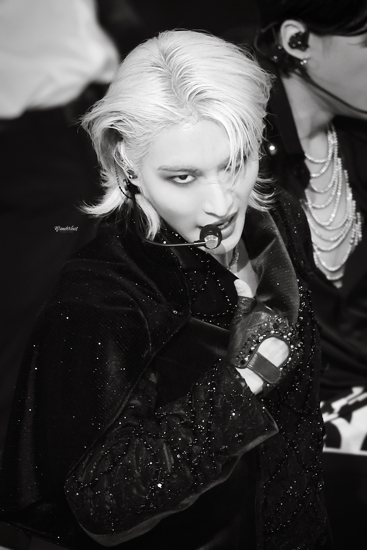 Recent activity shot of Seonghwa (ATEEZ)