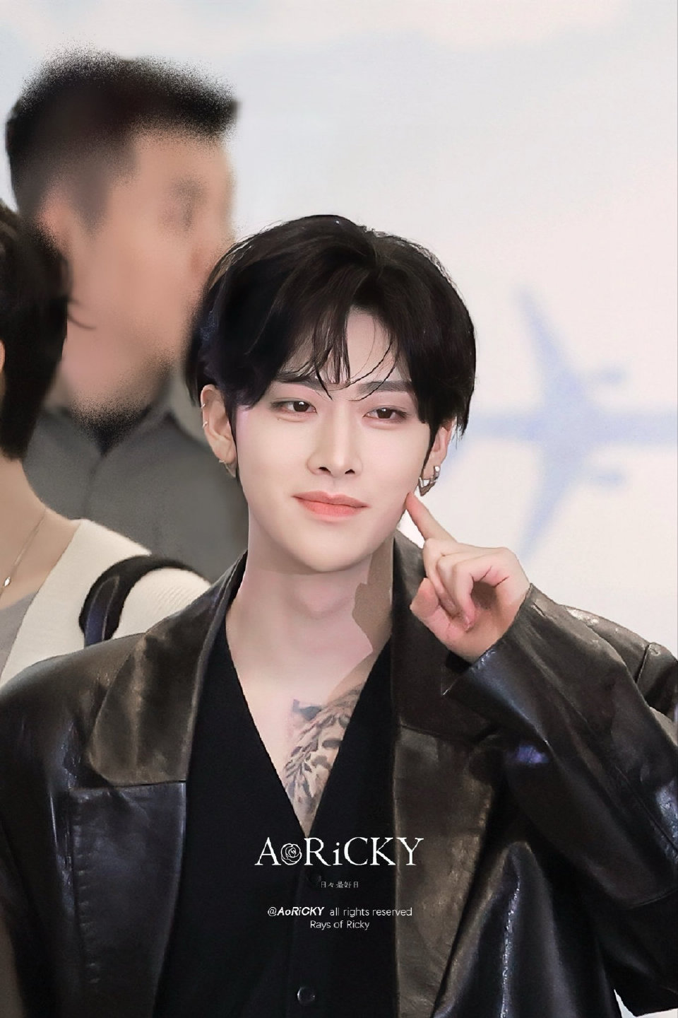 Recent activity shot of Ricky (ZEROBASEONE)