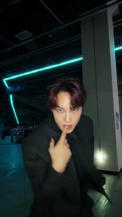 Behind-the-scenes cut of Kai (EXO)