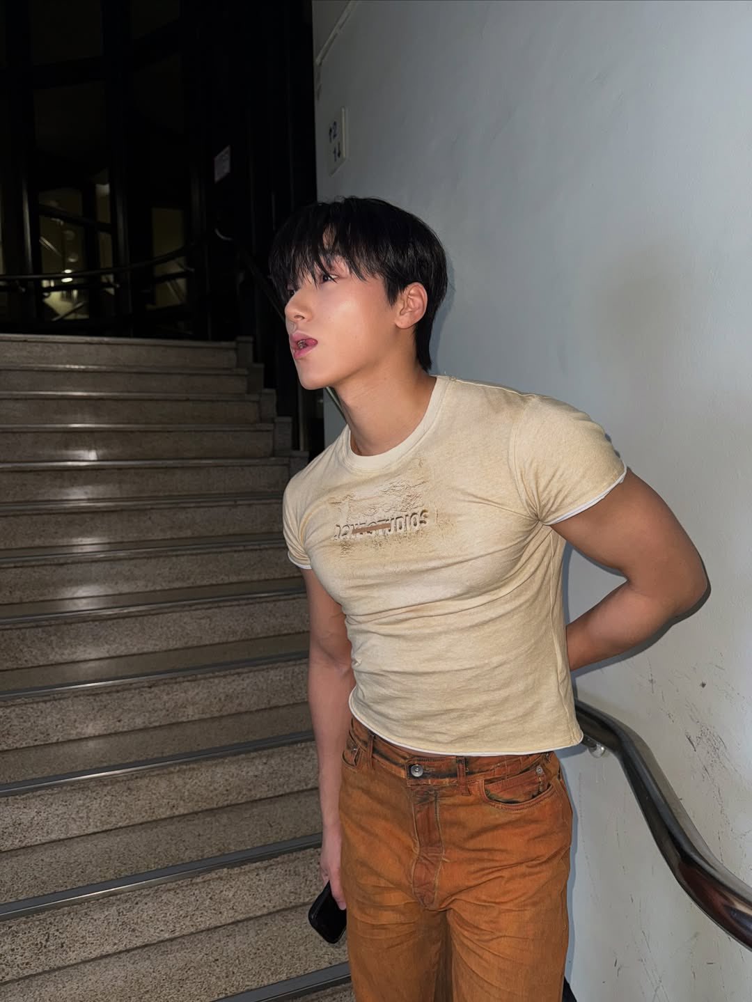 Recent activity shot of San (ATEEZ)
