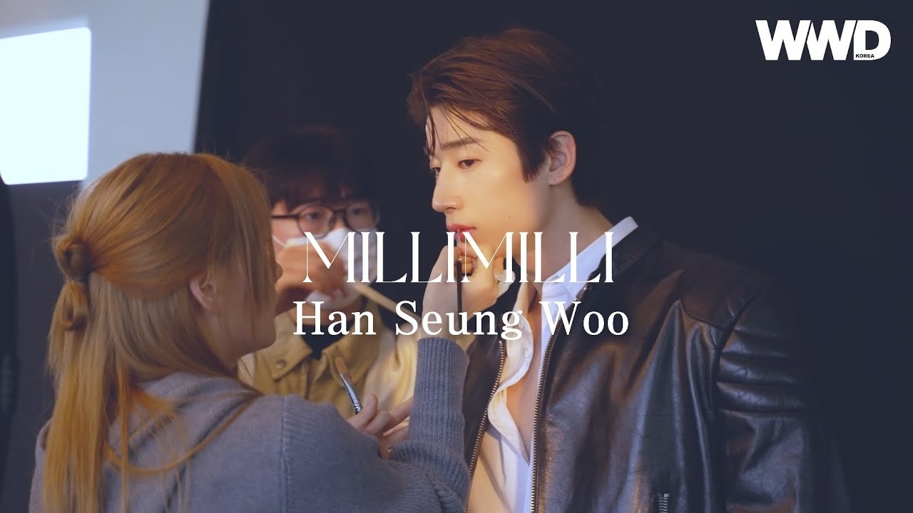 Behind-the-scenes cut of Han Seungwoo