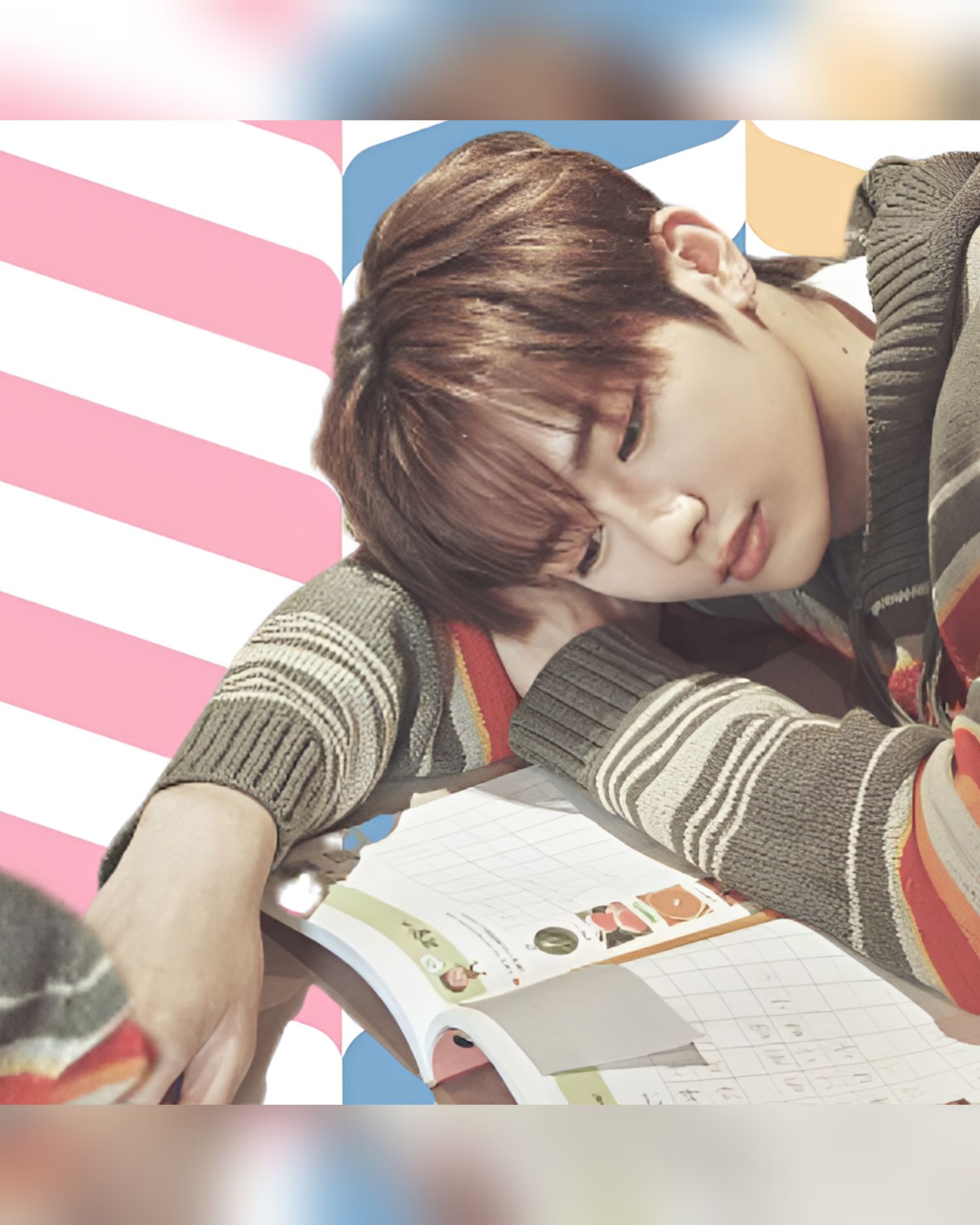 A moment captured by Zhou Anxin (ALPHA DRIVE ONE)'s fan