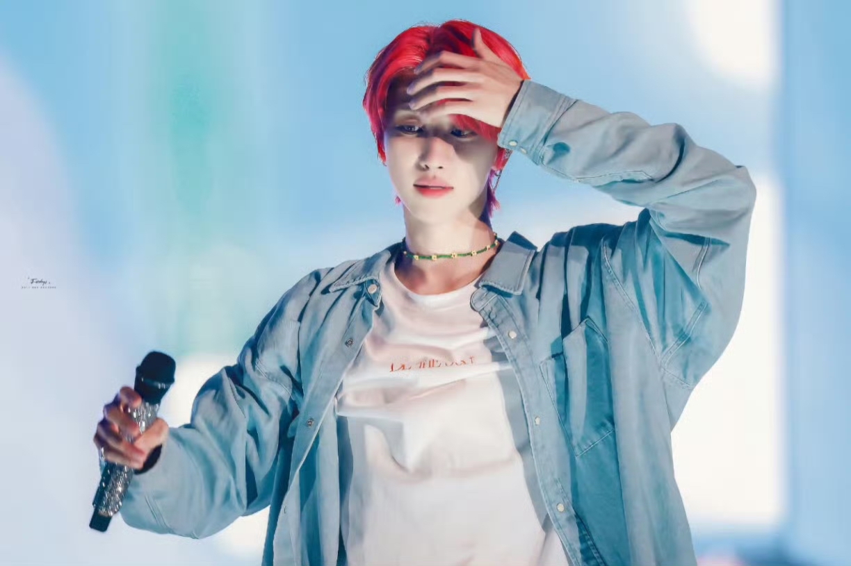 A moment captured by The 8 (SEVENTEEN)'s fan