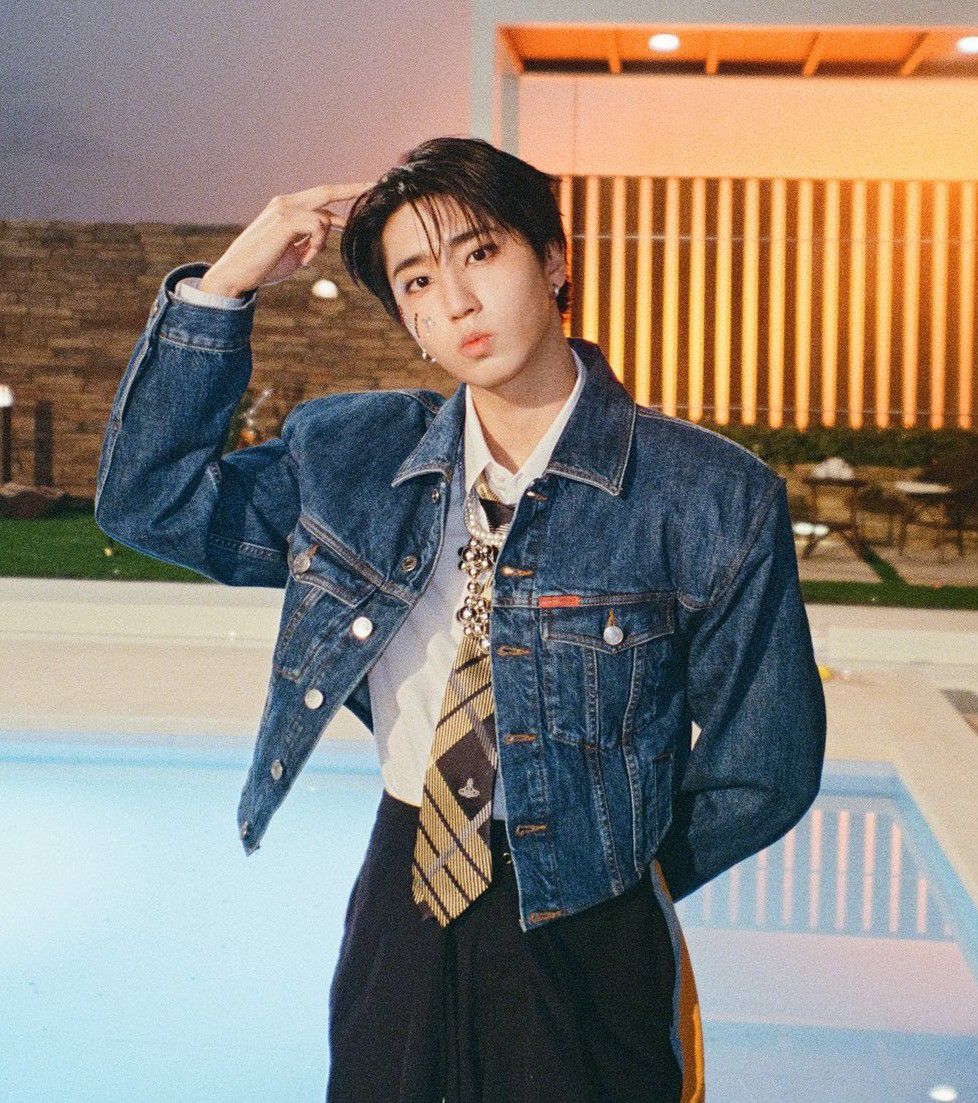 Recent activity shot of HAN (Stray Kids)