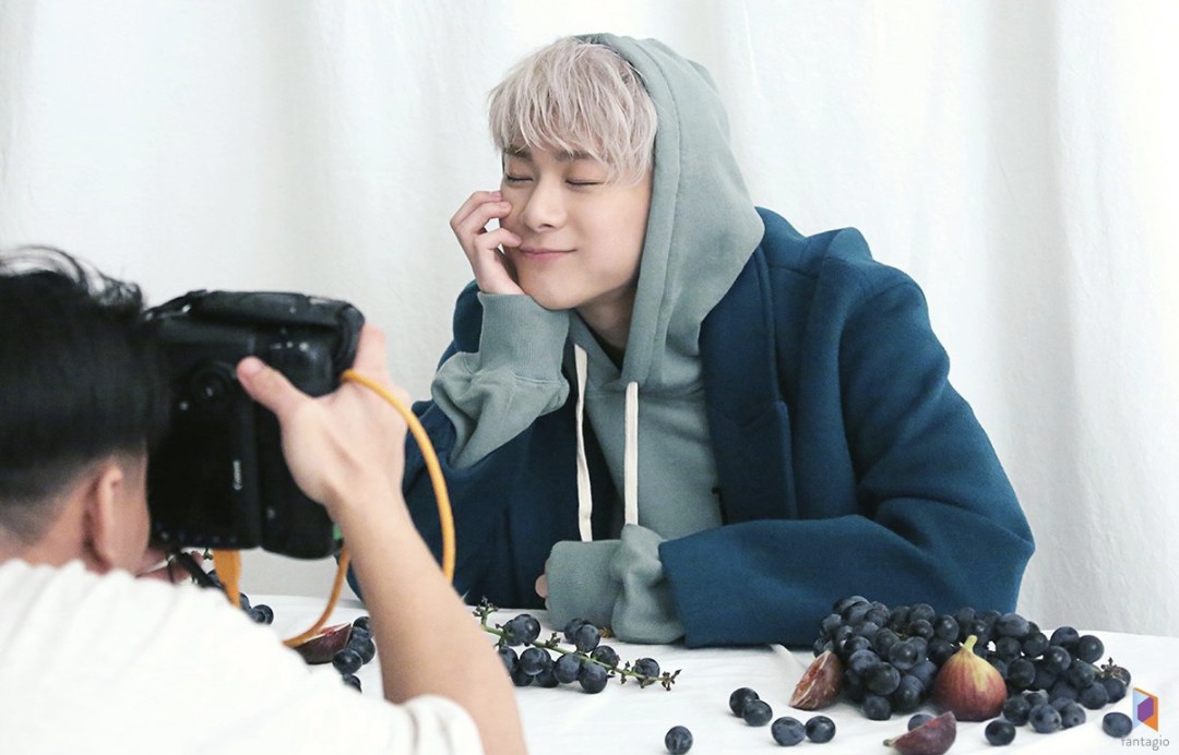 A moment captured by Moonbin (ASTRO)'s fan