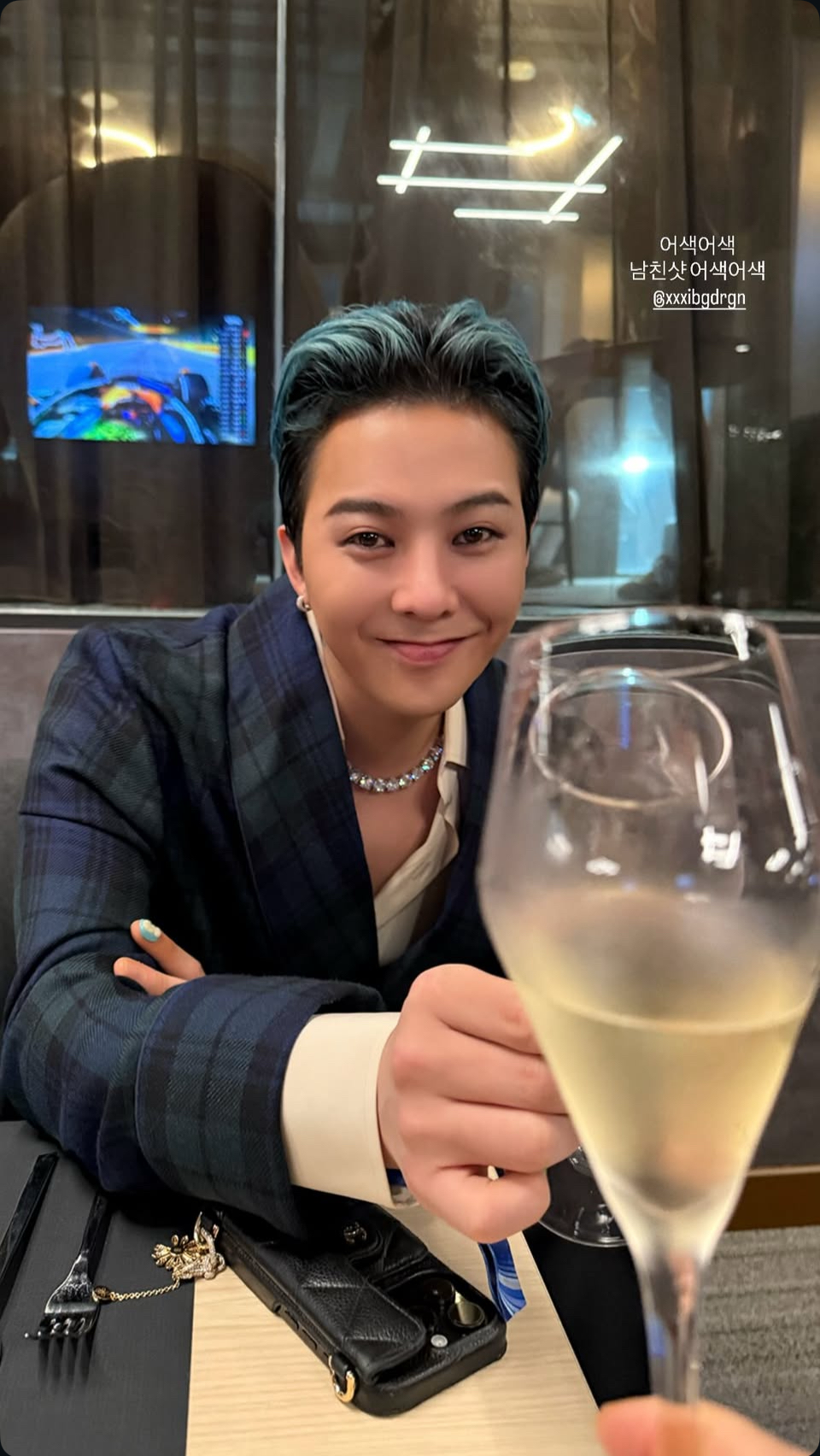 Recent activity shot of G-DRAGON (BIGBANG)