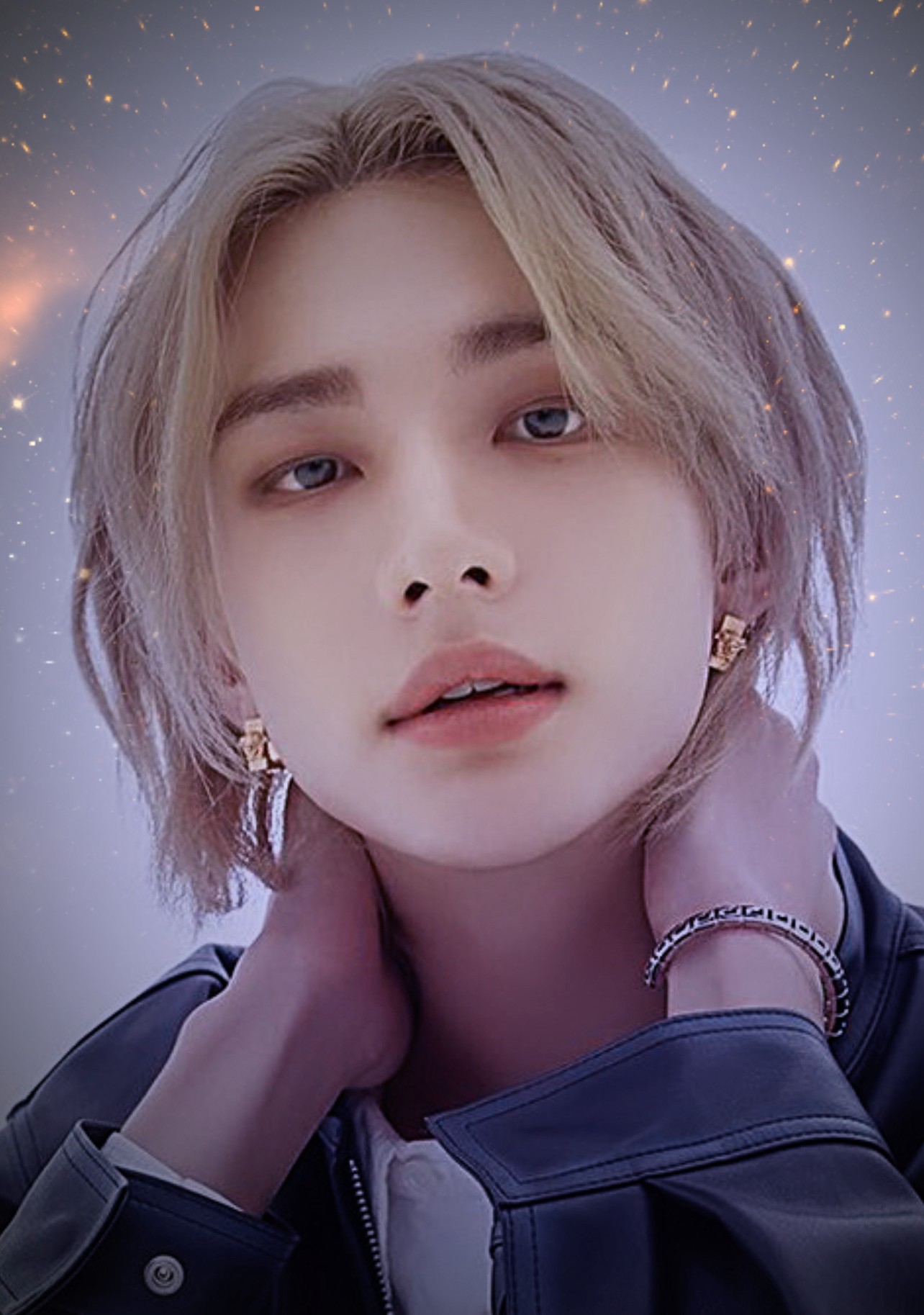 A moment captured by Hyunjin (Stray Kids)'s fan