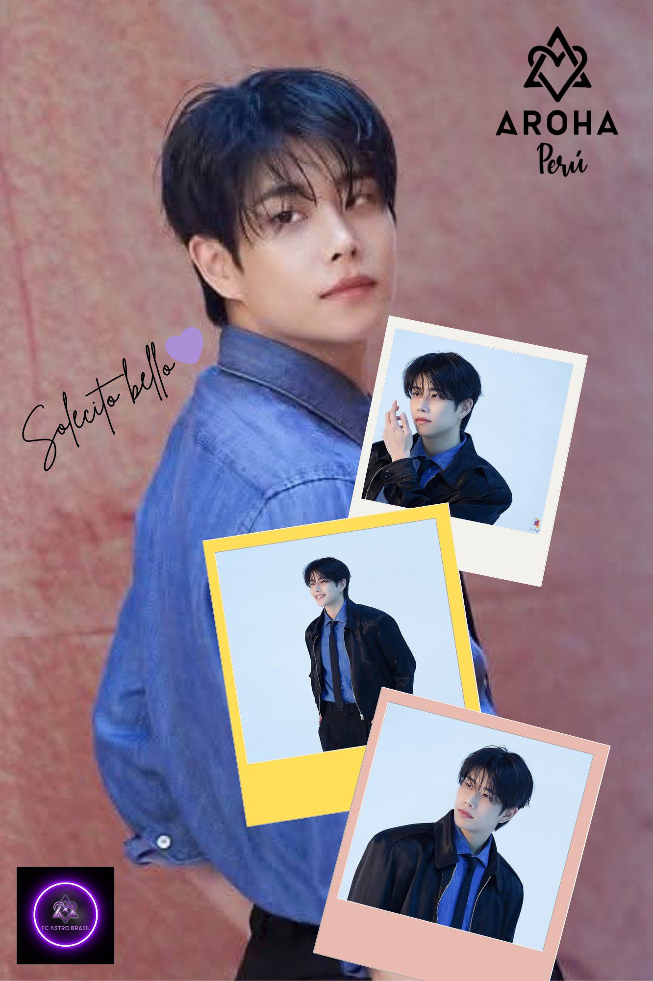 A moment captured by MJ (ASTRO)'s fan