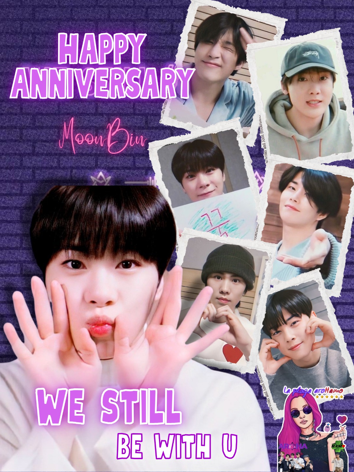 Behind-the-scenes cut of Moonbin (ASTRO)