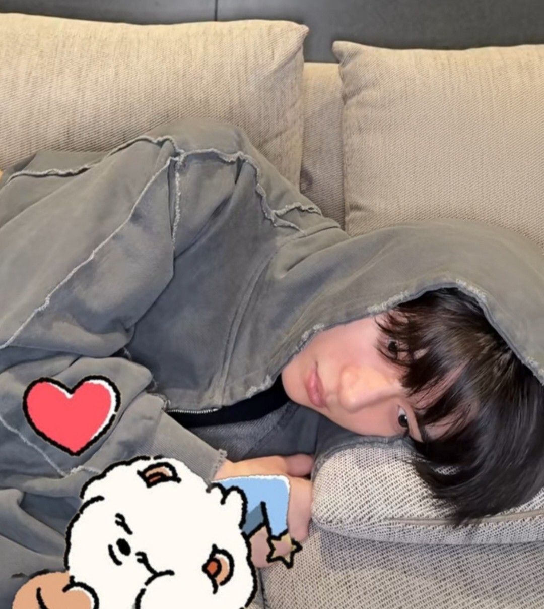 Behind-the-scenes cut of Beomgyu (TOMORROW X TOGETHER)