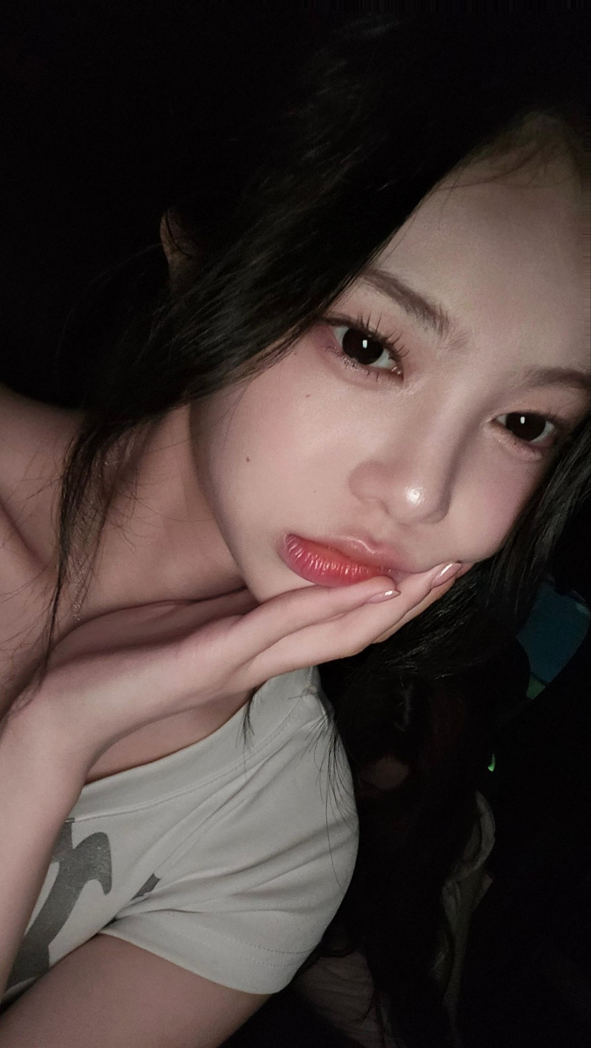 이안 (하츠투하츠)를 위해 팬들이 공유한 감성 배경화면