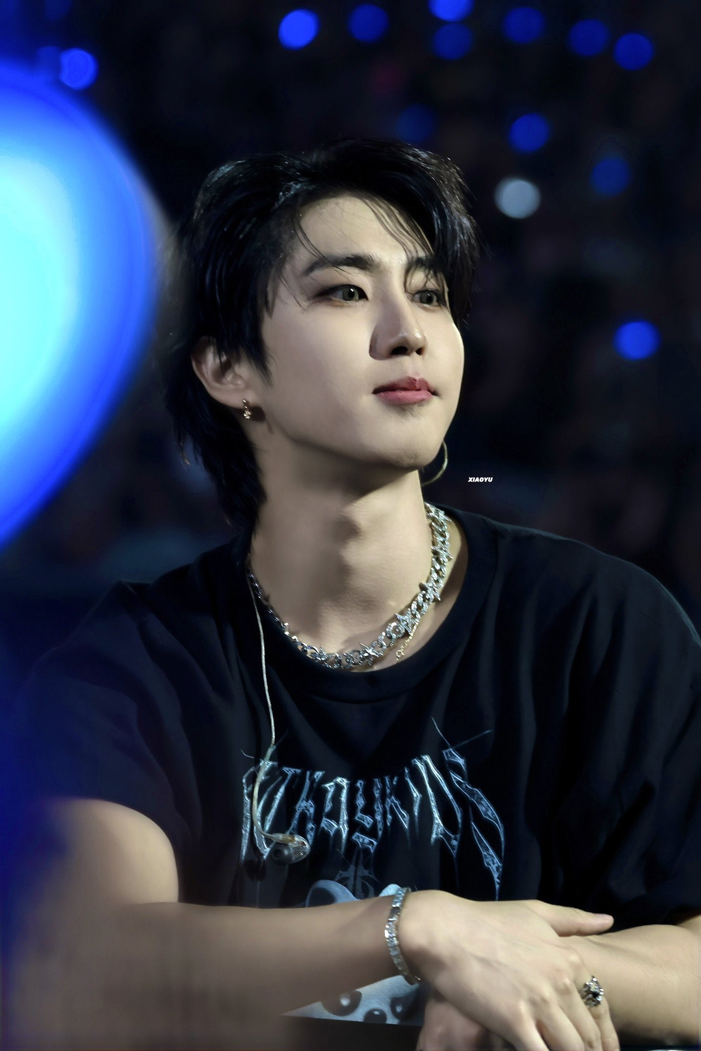 Recent activity shot of HAN (Stray Kids)