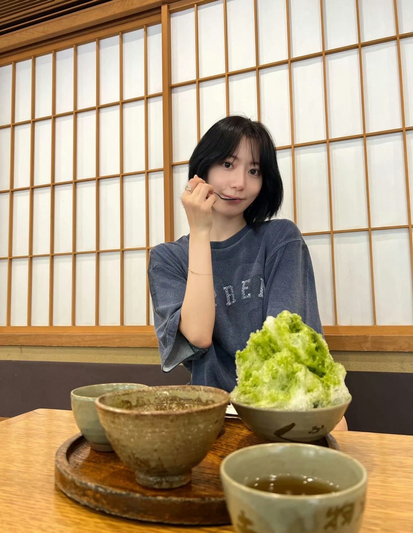 Recent activity shot of Sakura (LE SSERAFIM)