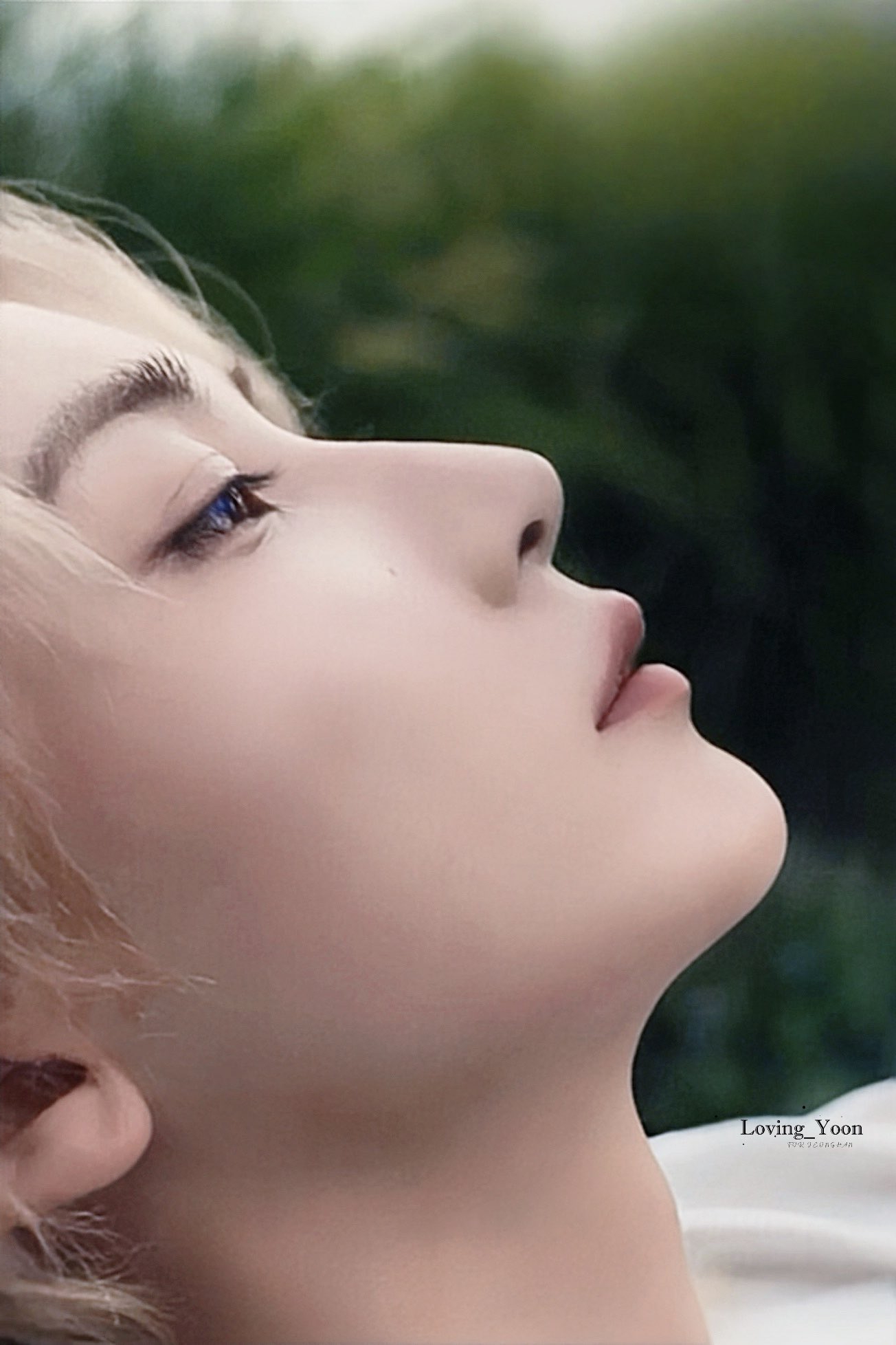 A moment captured by Jeonghan (SEVENTEEN)'s fan