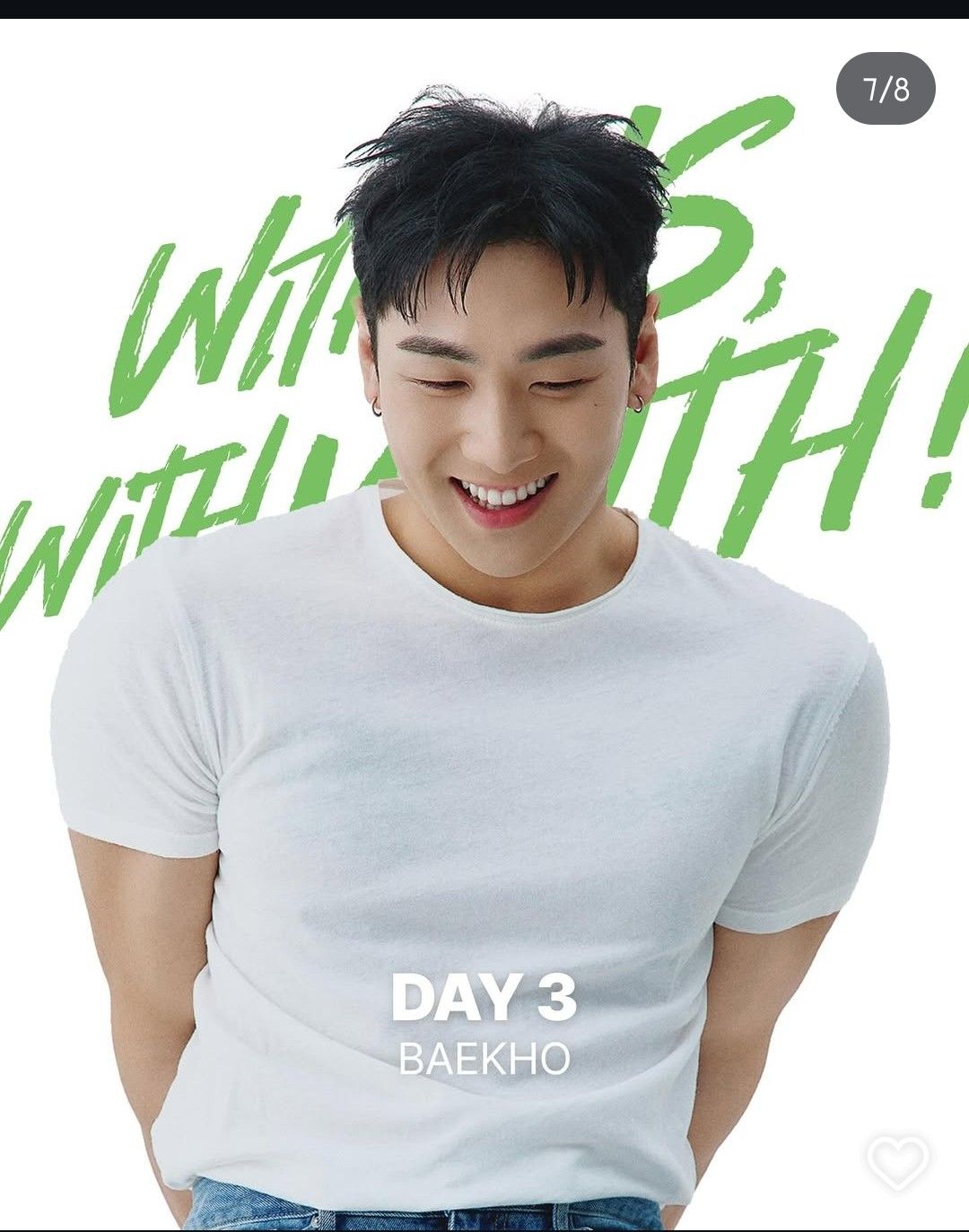 Recent activity shot of Baekho