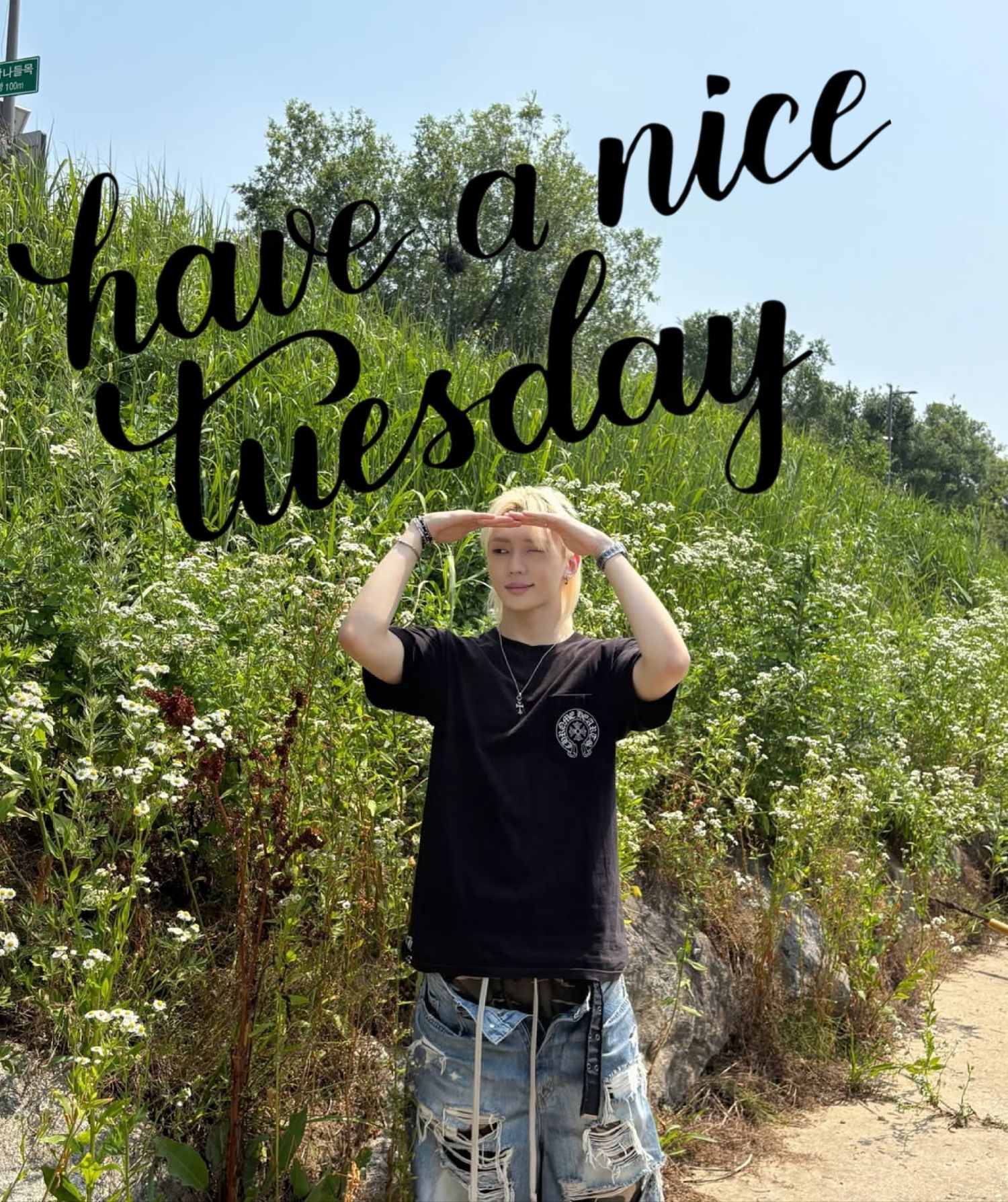 Recent activity shot of Junhyeok (TNX)