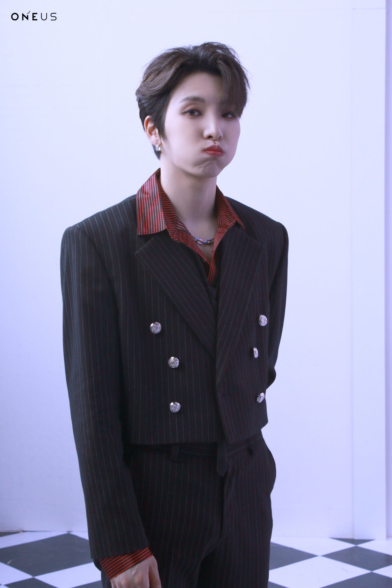 Recent activity shot of Seoho (ONEUS)